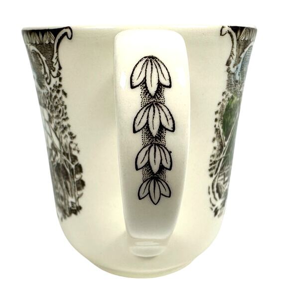 Johnson Bros Friendly Village England Vintage The Covered Bridge Coffee Mug - Picture 3 of 5